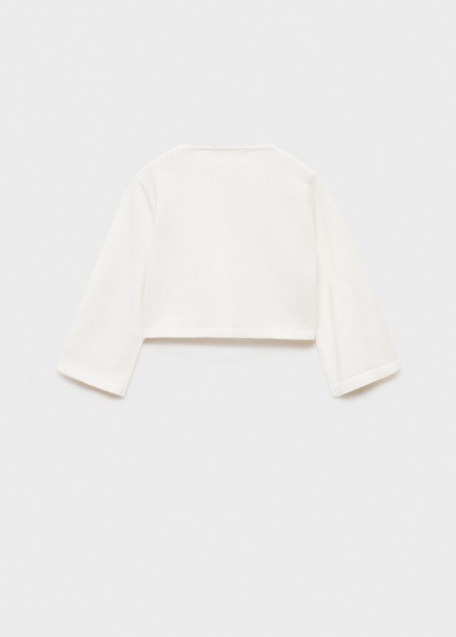 Mango Cardigan Maglia Dettagli Traforati