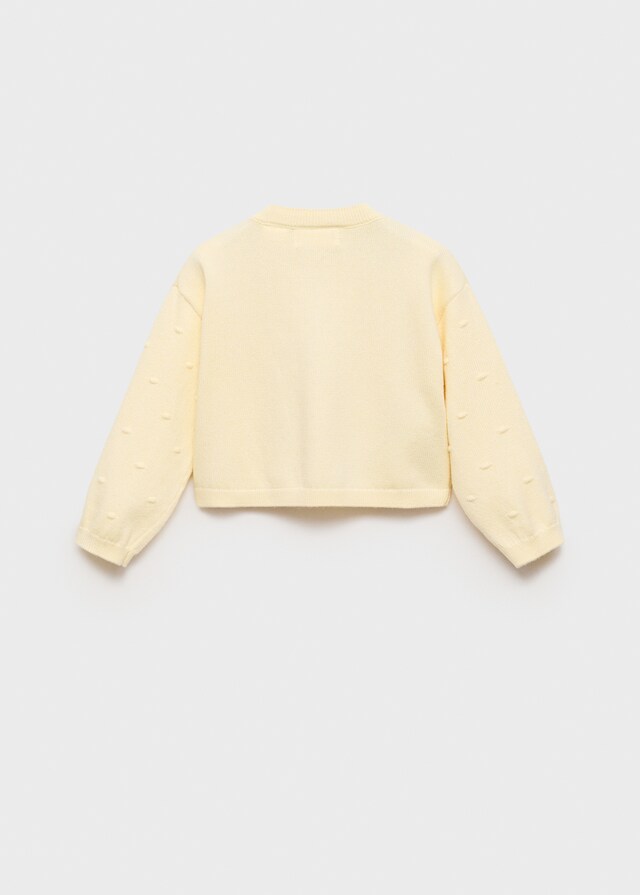 Mango Cardigan Maglia Ricamata