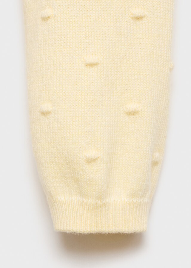 Mango Cardigan Maglia Ricamata