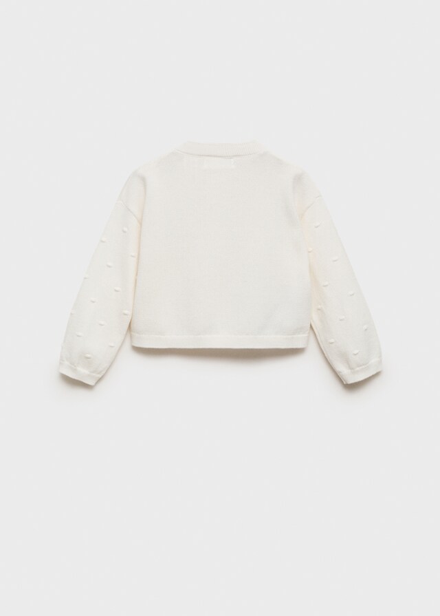 Mango Cardigan Maglia Ricamata