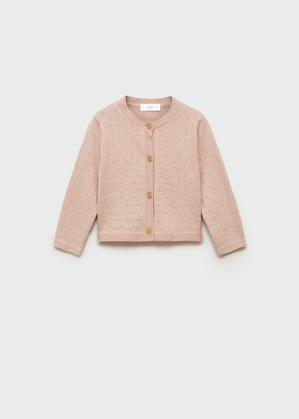 Mango Cardigan maglia ricamata