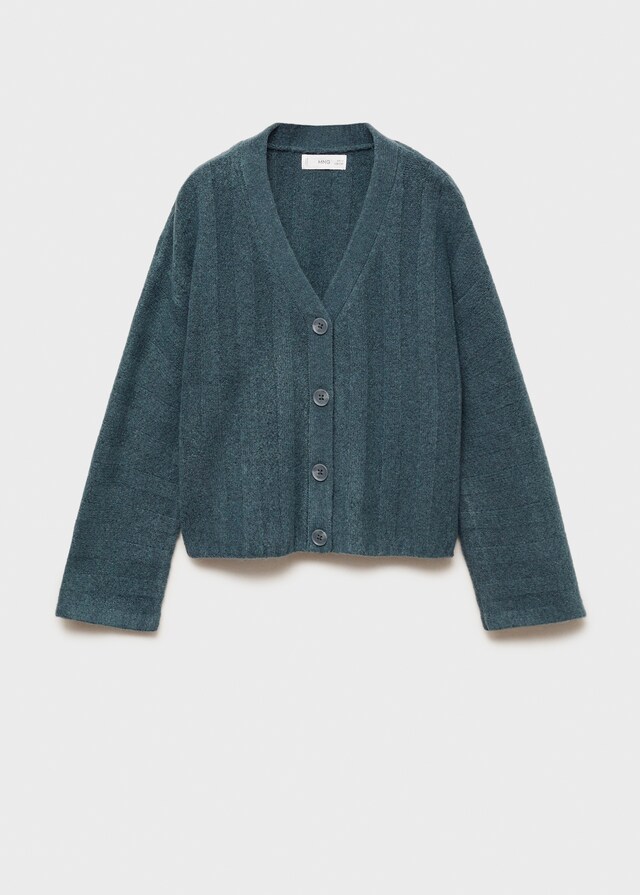 Mango Cardigan Maglia Righe