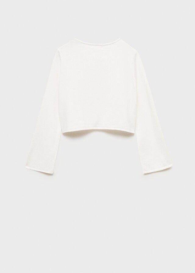 Mango Cardigan Maglia Sottile Cotone