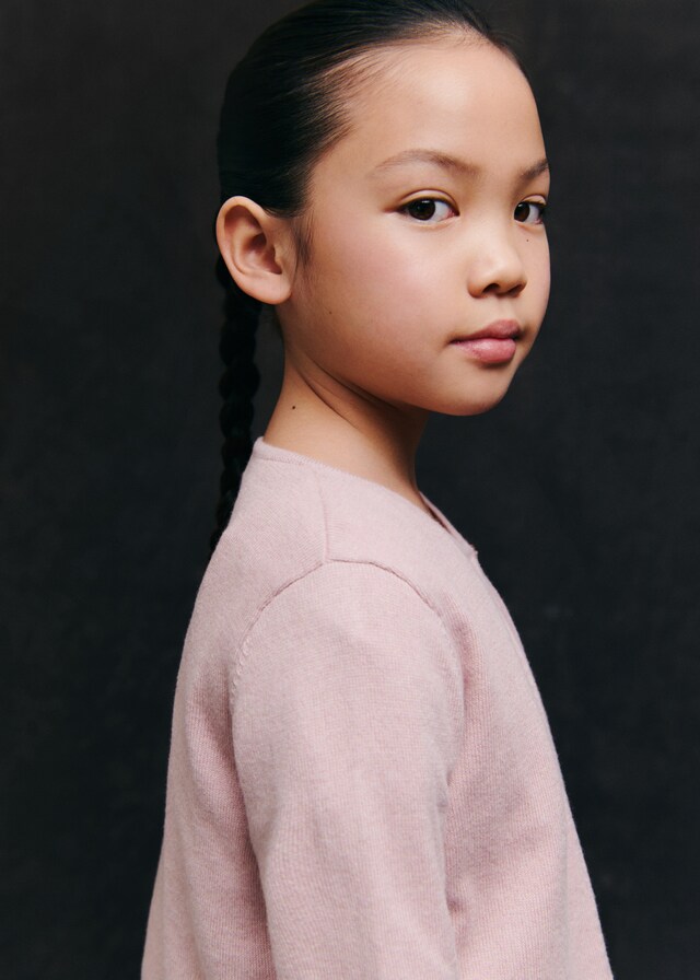 Mango Cardigan Maglia Sottile Cotone