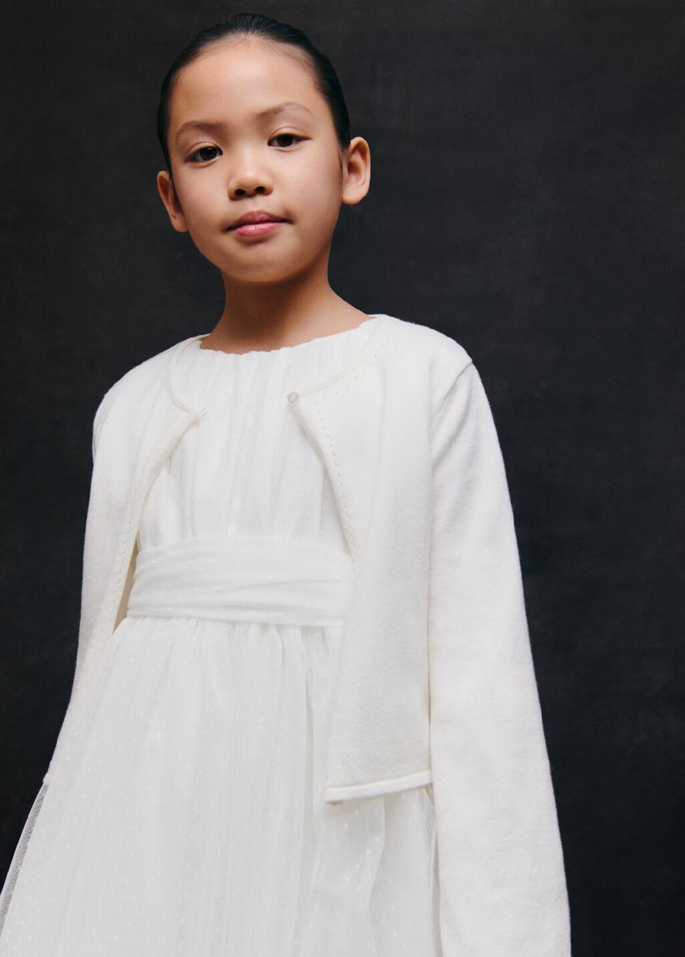 Mango Cardigan Maglia Sottile Cotone