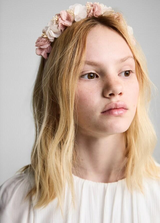 Mango Cerchietto Per Capelli Fiori