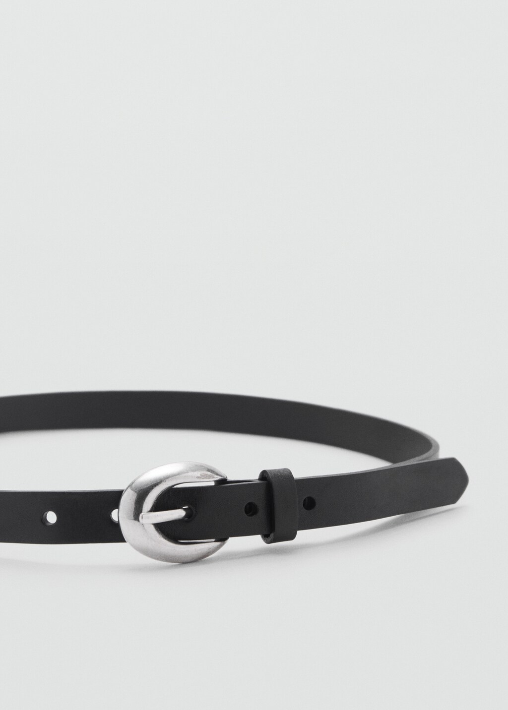 Mango Cintura fibbia metallo