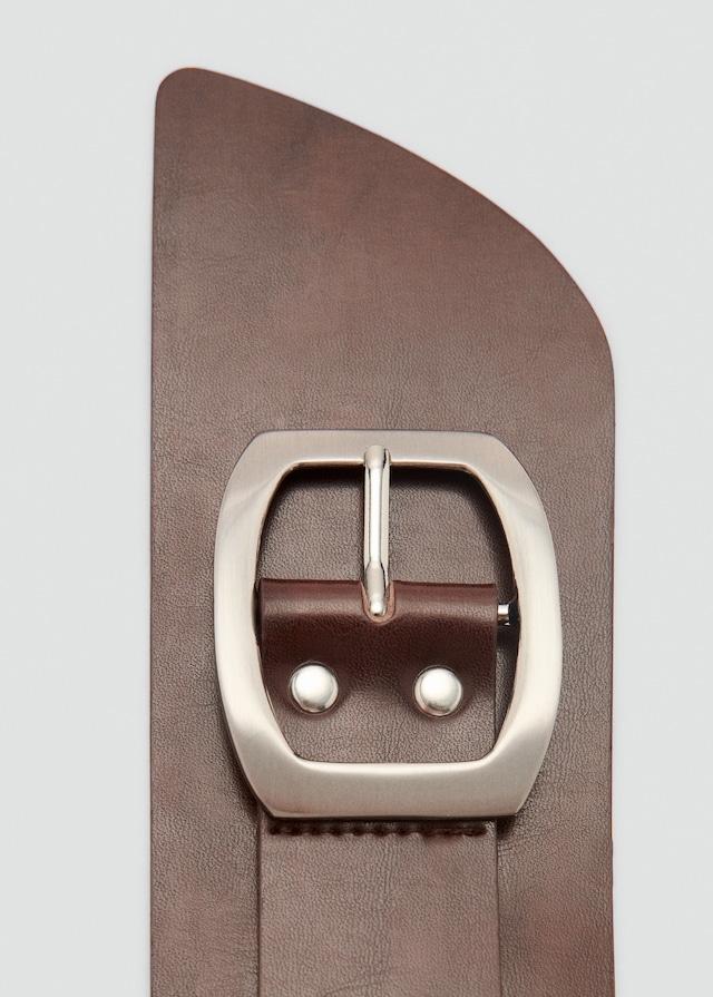 Mango Cintura Fusciacca Pelle