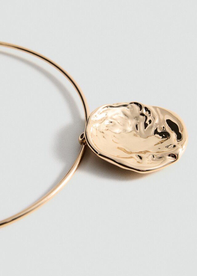 Mango Collana Rigida Design Circolare