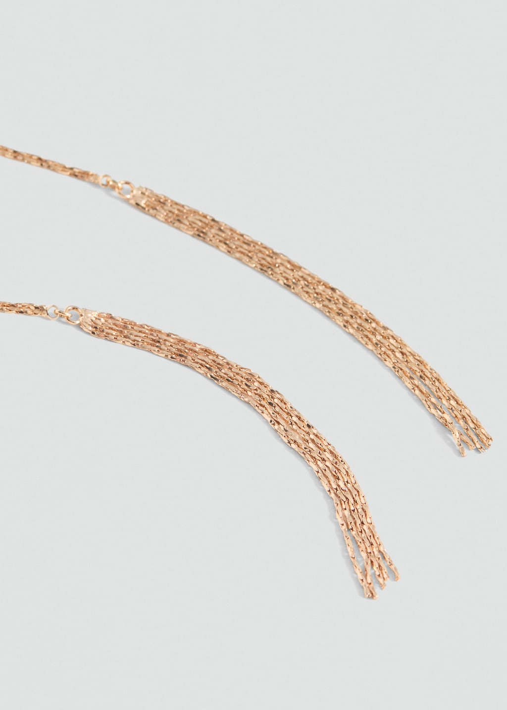 Mango Collana sottile cascata