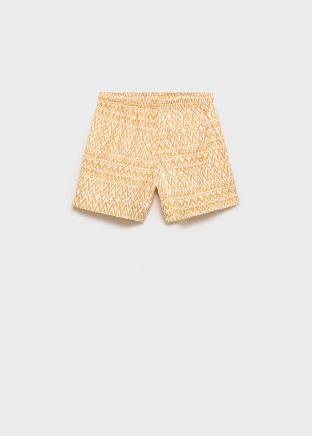 Mango Costume Da Bagno Coulisse Stampa