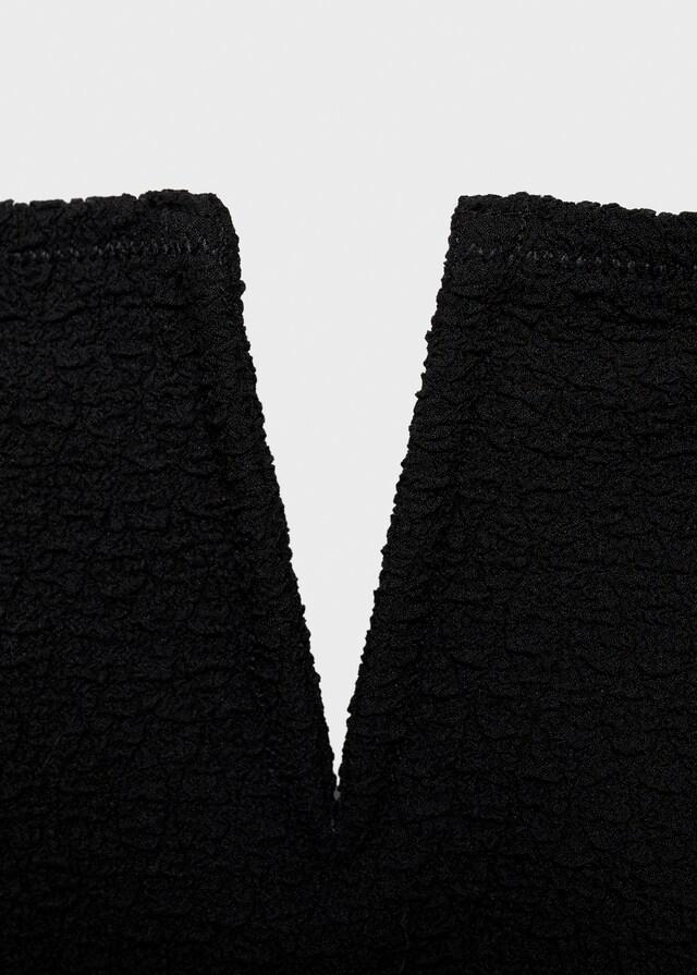 Mango Costume Da Bagno Scollo Spacco