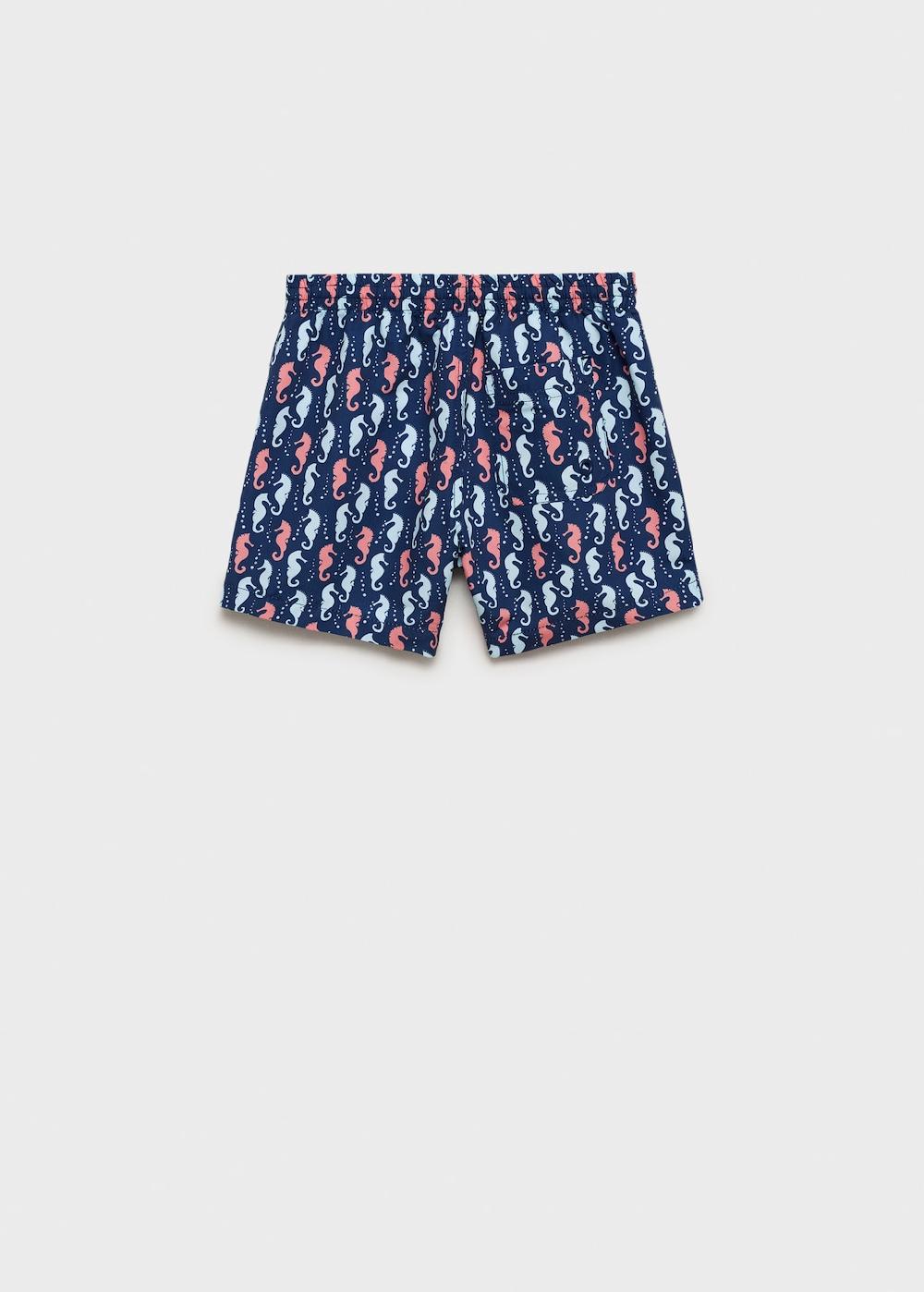 Mango Costume da bagno stampa cavalluccio marino