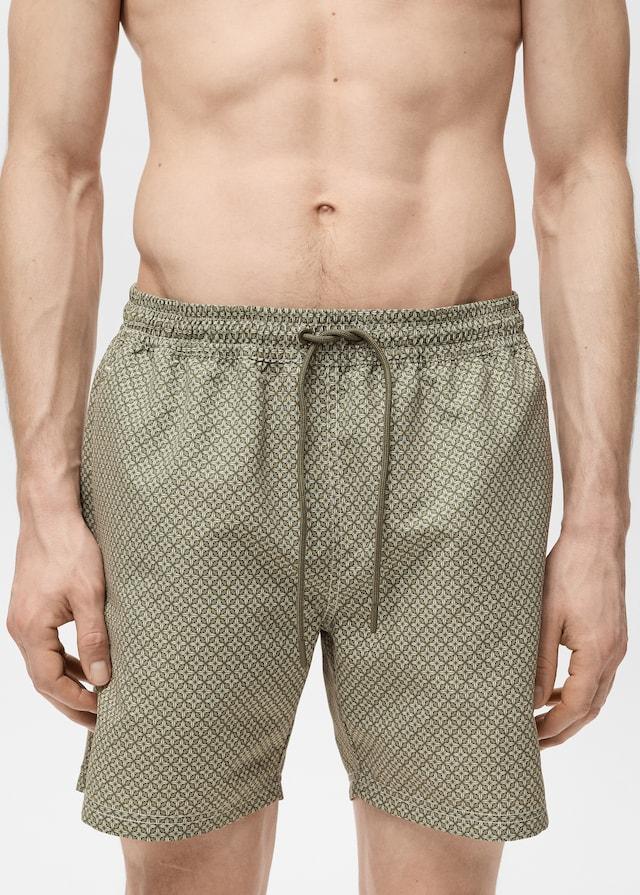 Mango Costume Stampa Geometrica