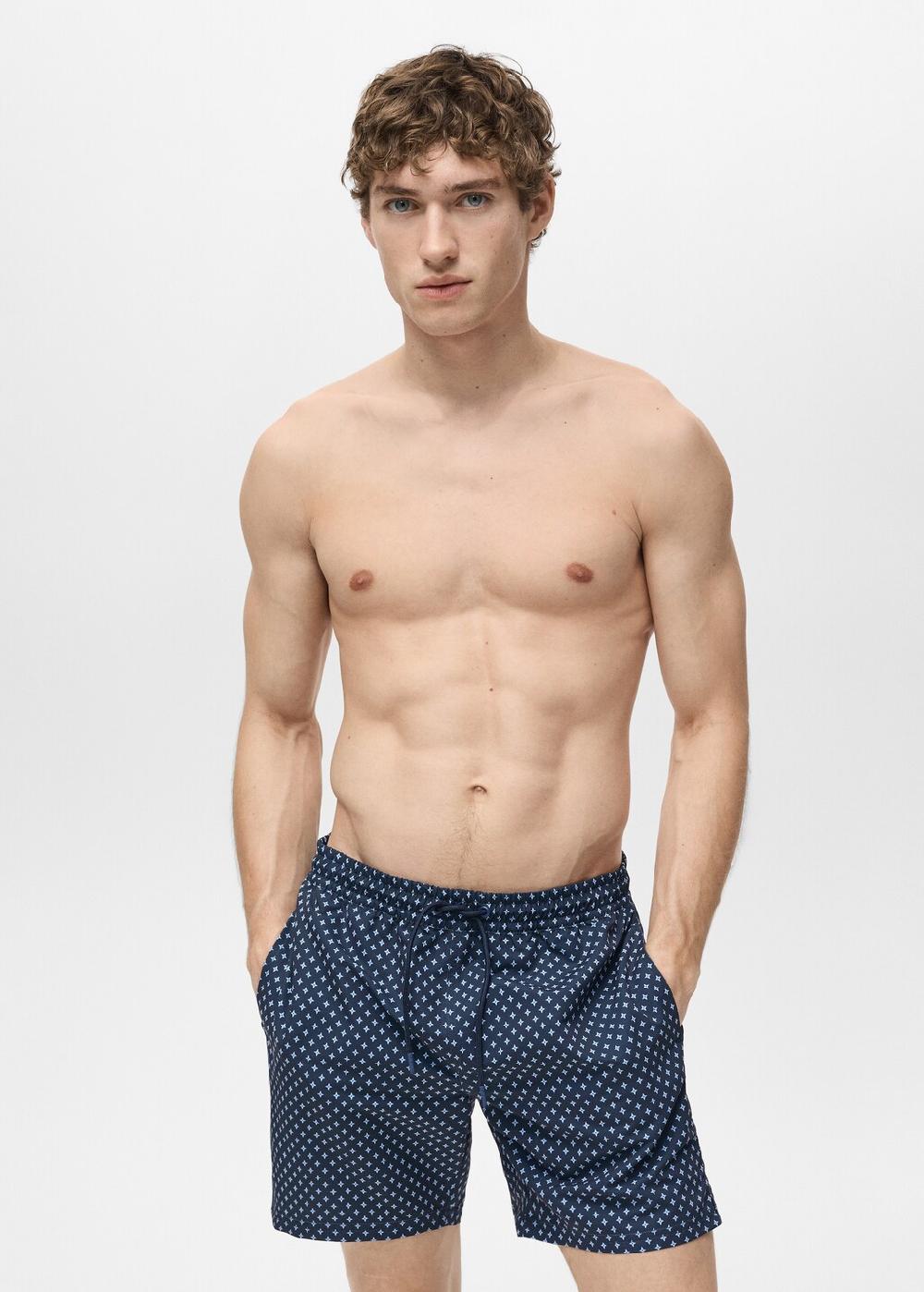 Mango Costume stampa geometrica