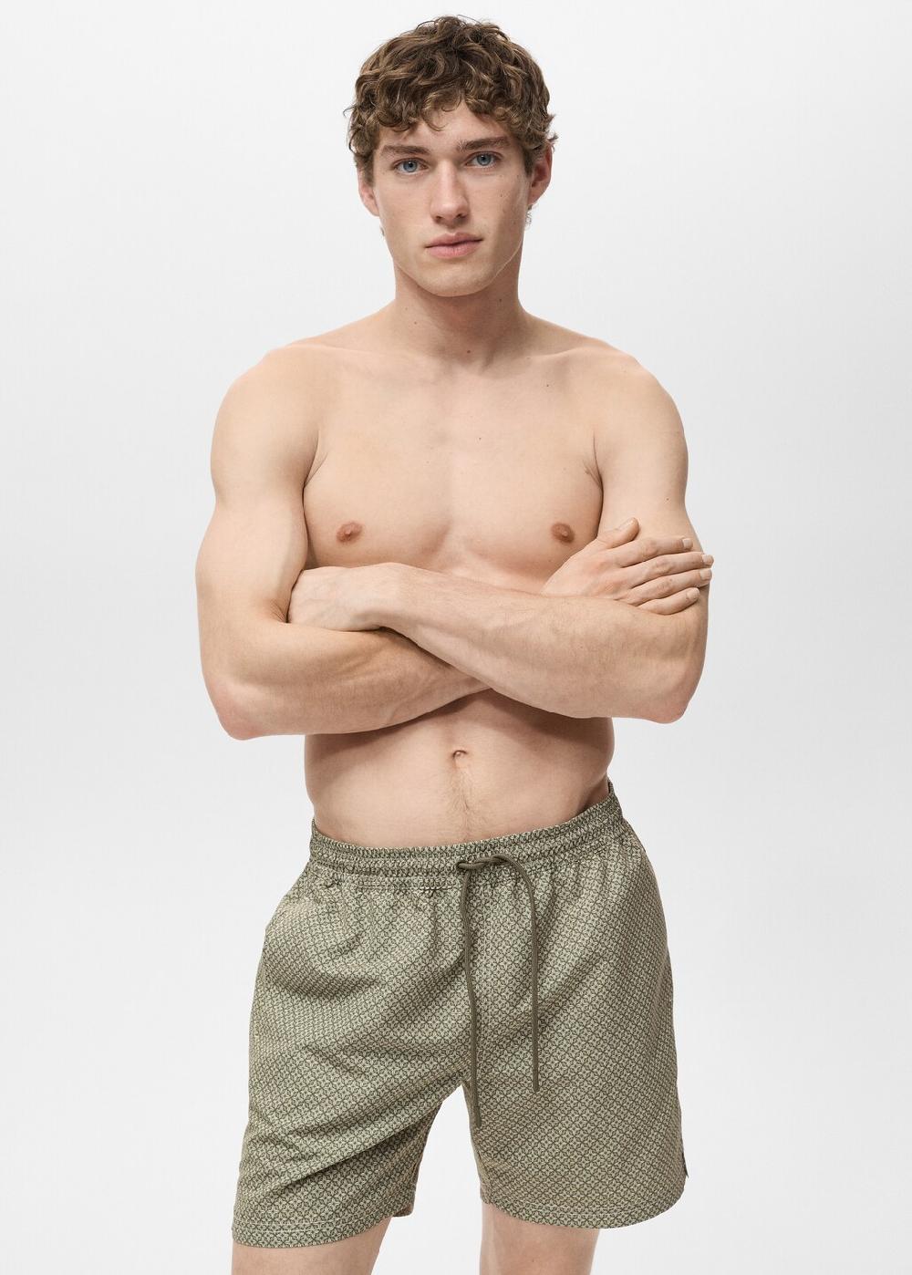 Mango Costume stampa geometrica