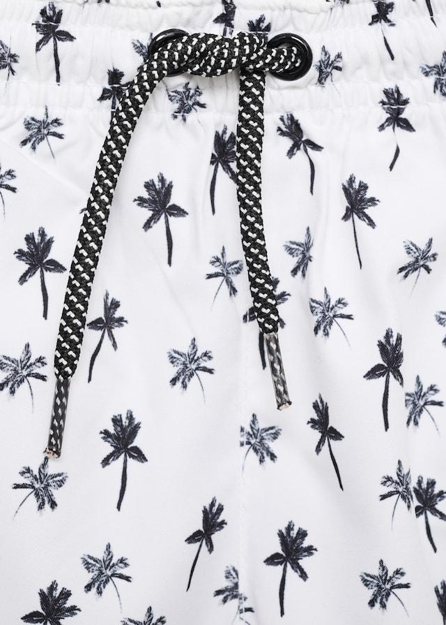 Mango Costume Stampa Palme