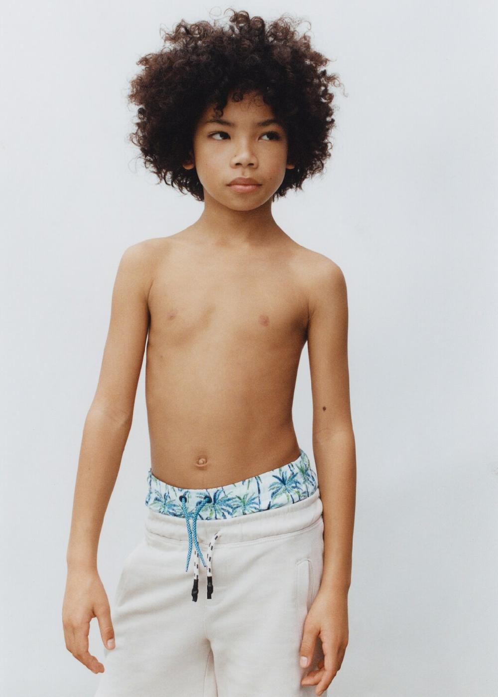 Mango Costume stampa palme