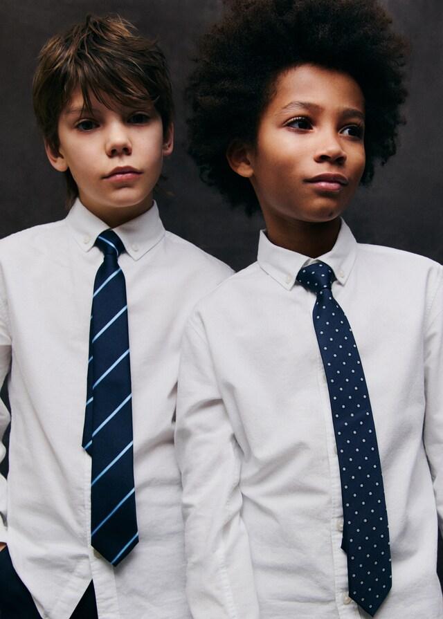 Mango Cravatta Disegno Pois