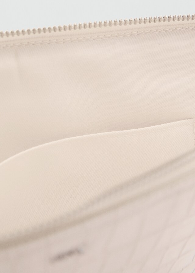 Mango Custodia Portatile Similpelle Cocco