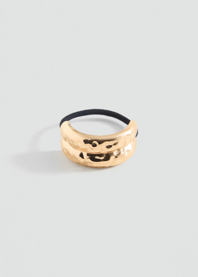 Mango Elastico Per Capelli Applicazione Metallo