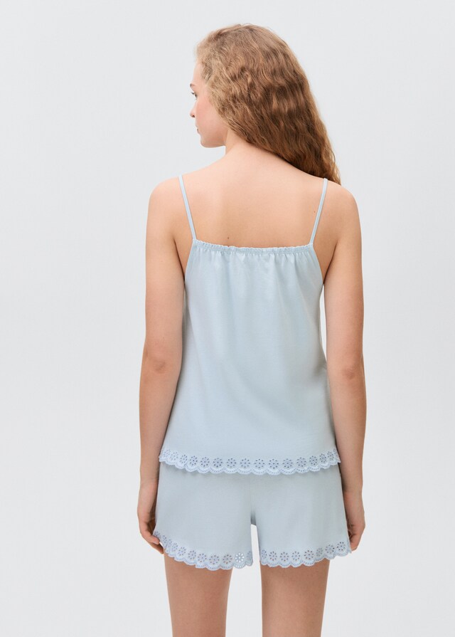 Mango Embroidered Pyjama Pack