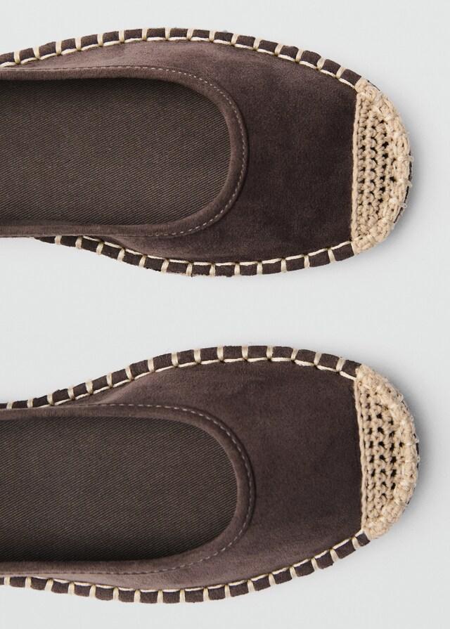 Mango Espadrillas Cotone Lacci