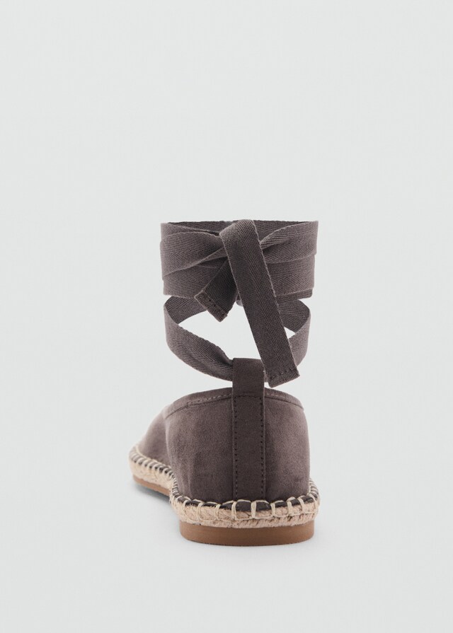 Mango Espadrillas Cotone Lacci