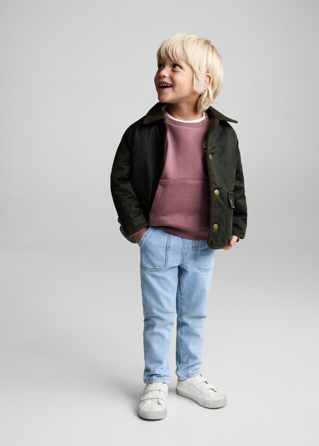 Mango Felpa 100% Cotone