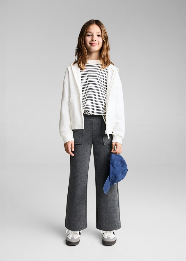 Mango Felpa Aperta Cappuccio