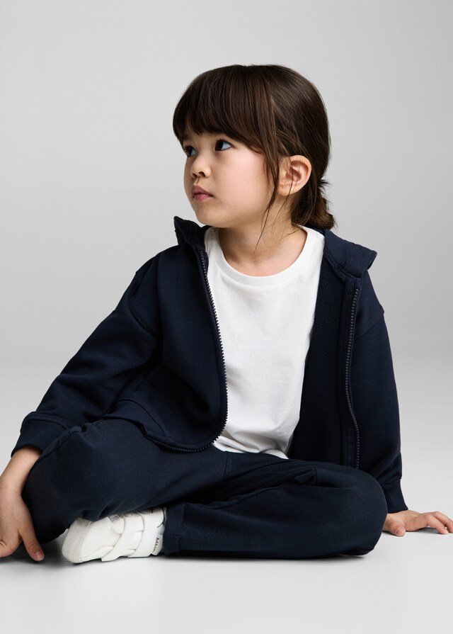 Mango Felpa Cappuccio Orecchie