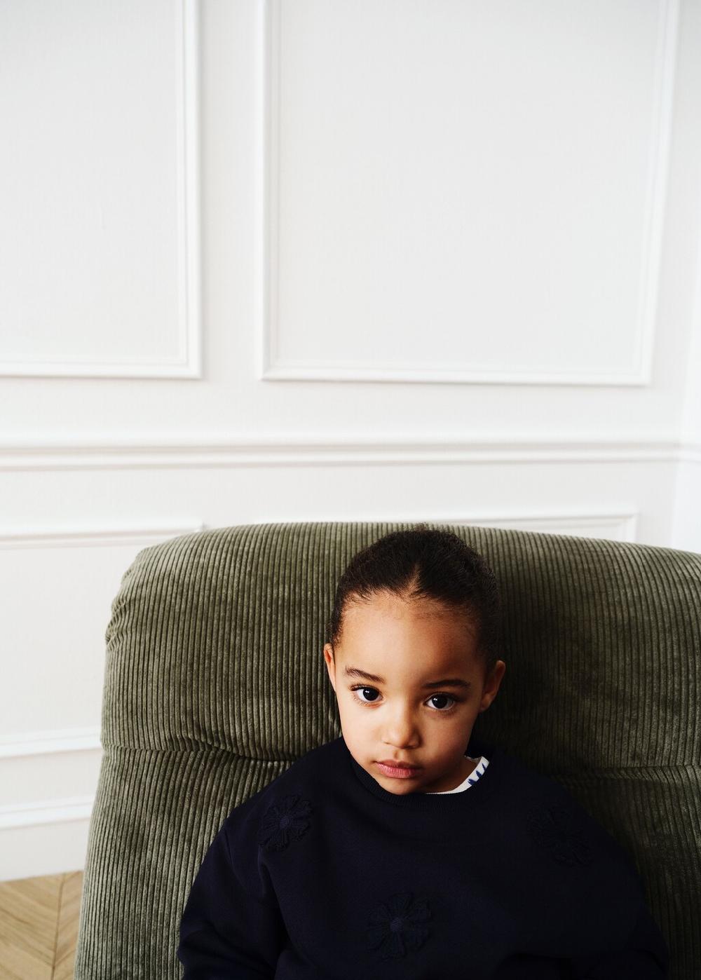 Mango Felpa cotone dettaglio ricamato