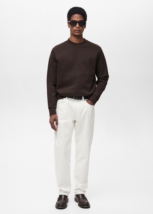 Mango Felpa Cotone Regular-fit