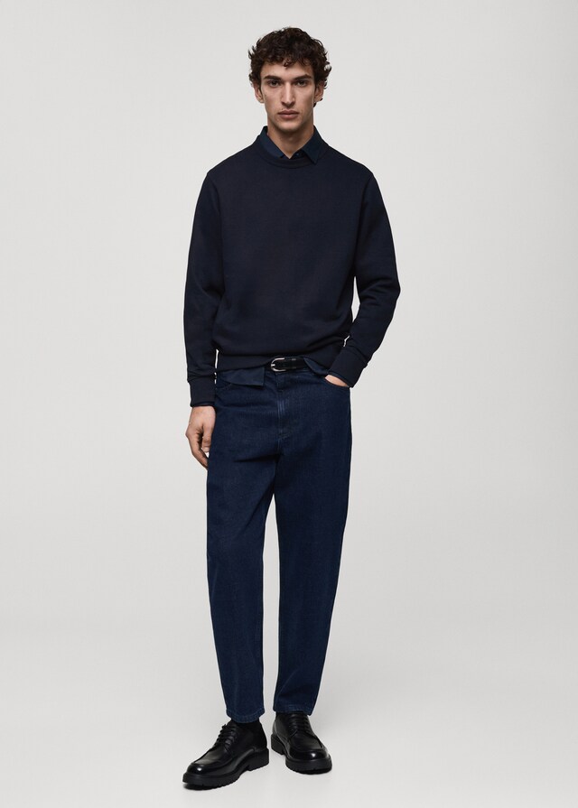 Mango Felpa Cotone Regular-fit