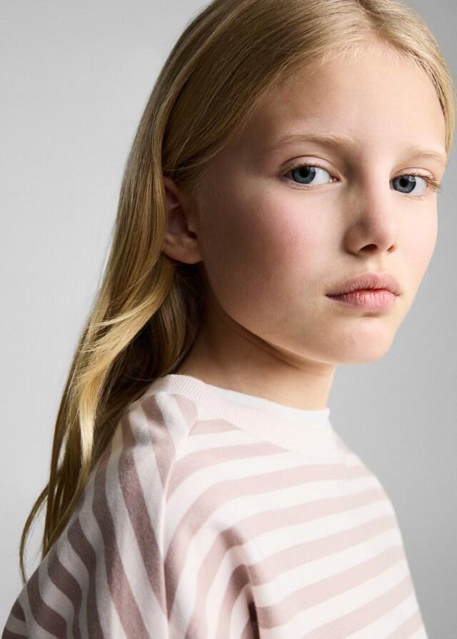 Mango Felpa Cotone Righe