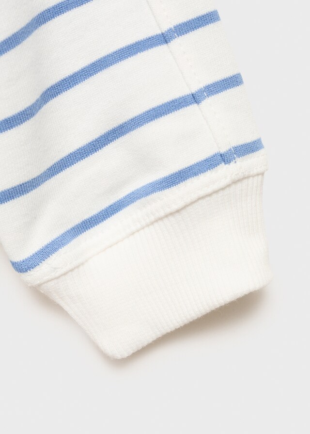 Mango Felpa Cotone Righe