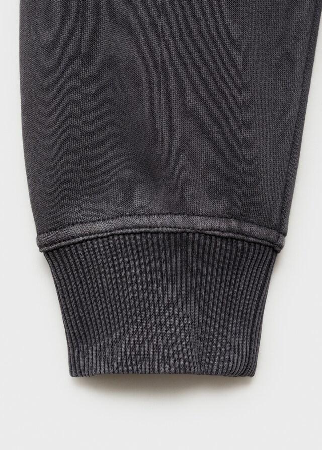 Mango Felpa Cotone Stampata