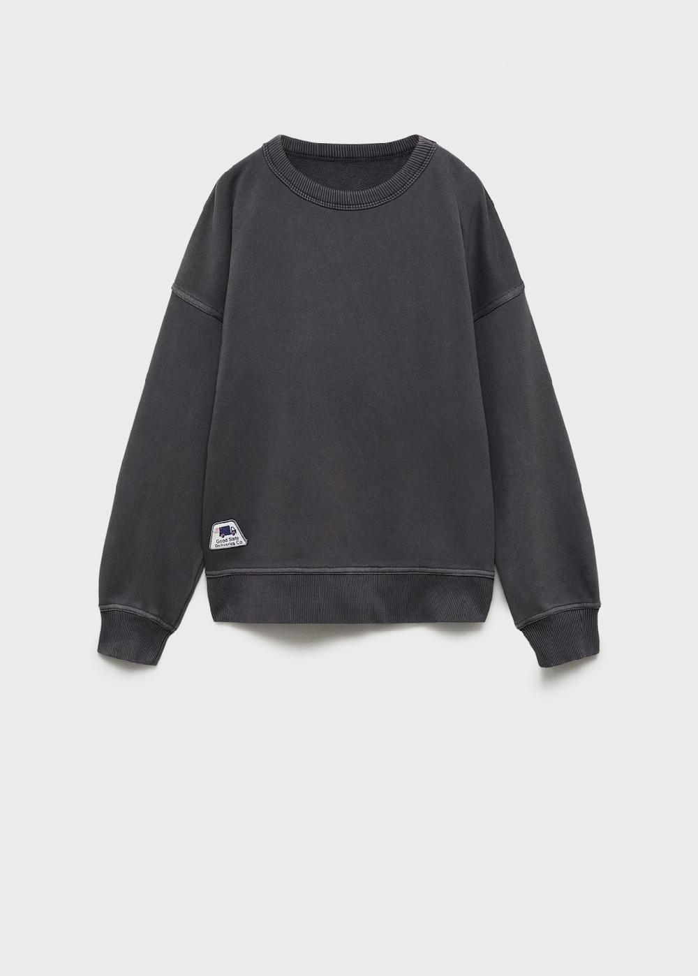 Mango Felpa cotone stampata