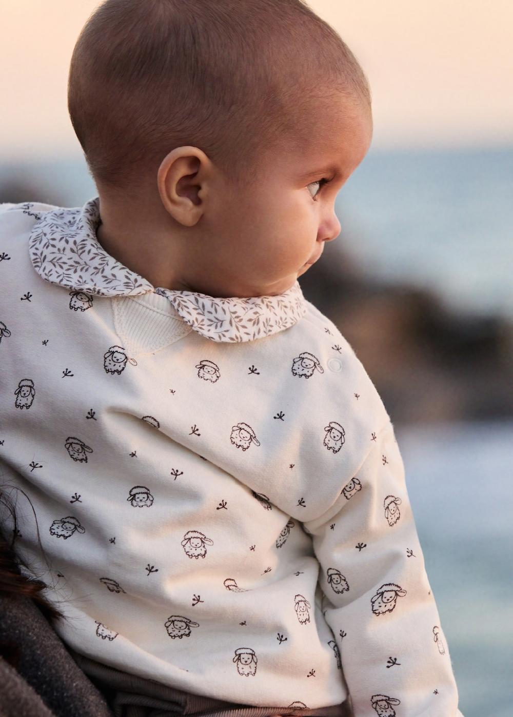 Mango Felpa cotone stampata