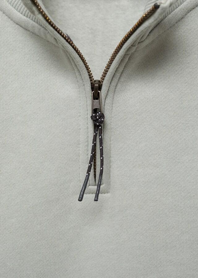Mango Felpa Cotone Zip