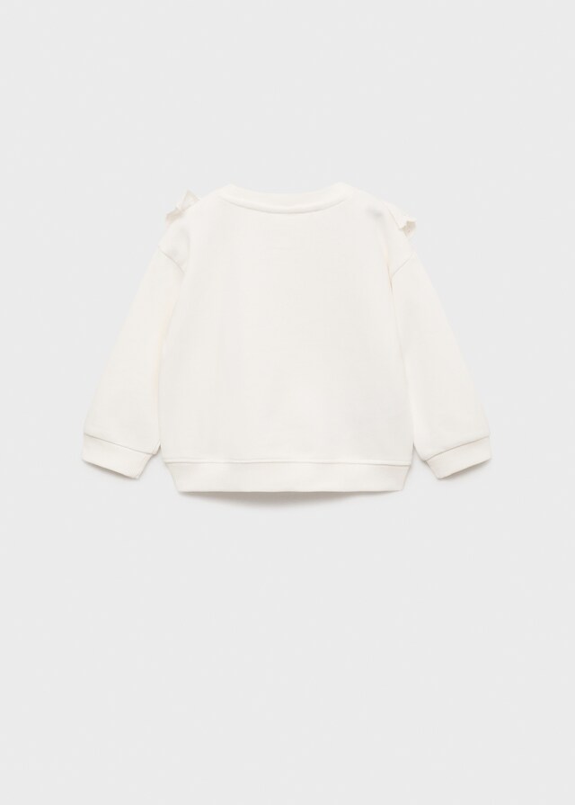 Mango Felpa Dettaglio Volant