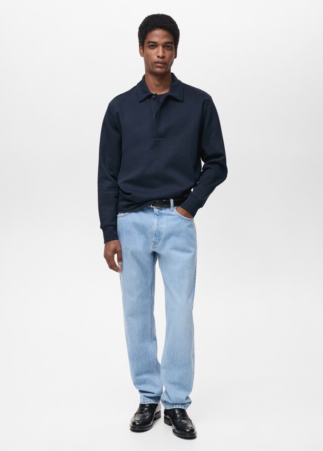 Mango Felpa Polo Cotone Regular-fit