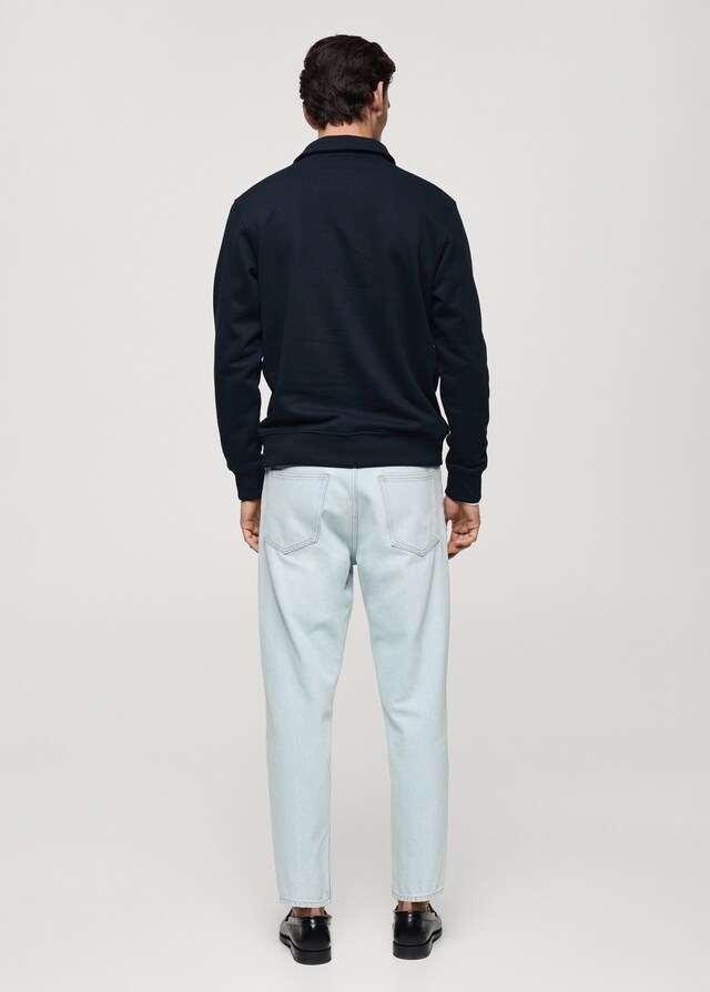 Mango Felpa Polo Garzata Regular Fit