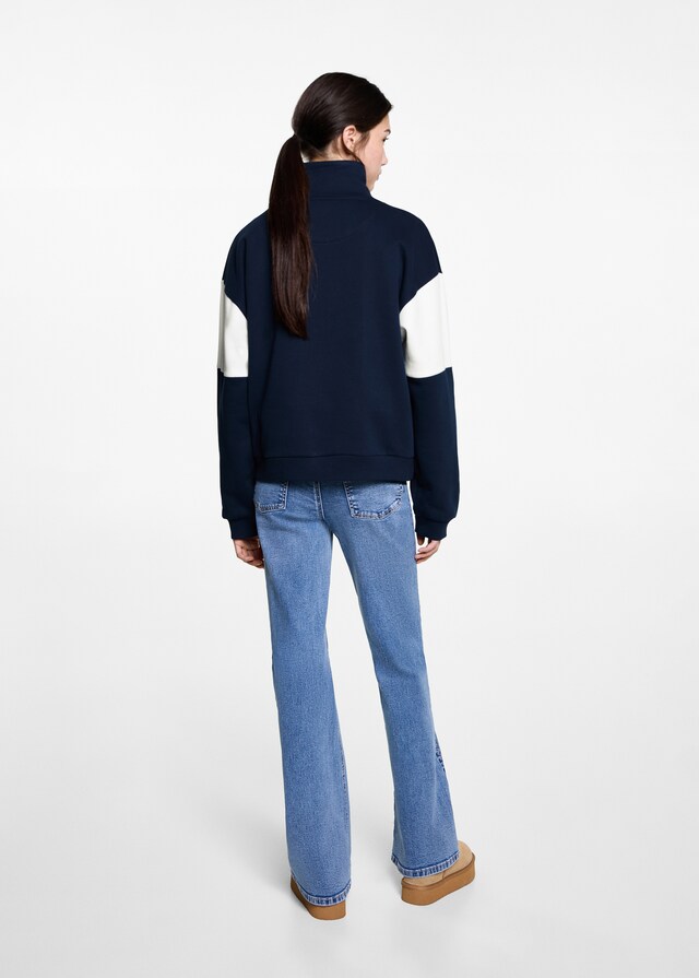 Mango Felpa Rete Messaggio