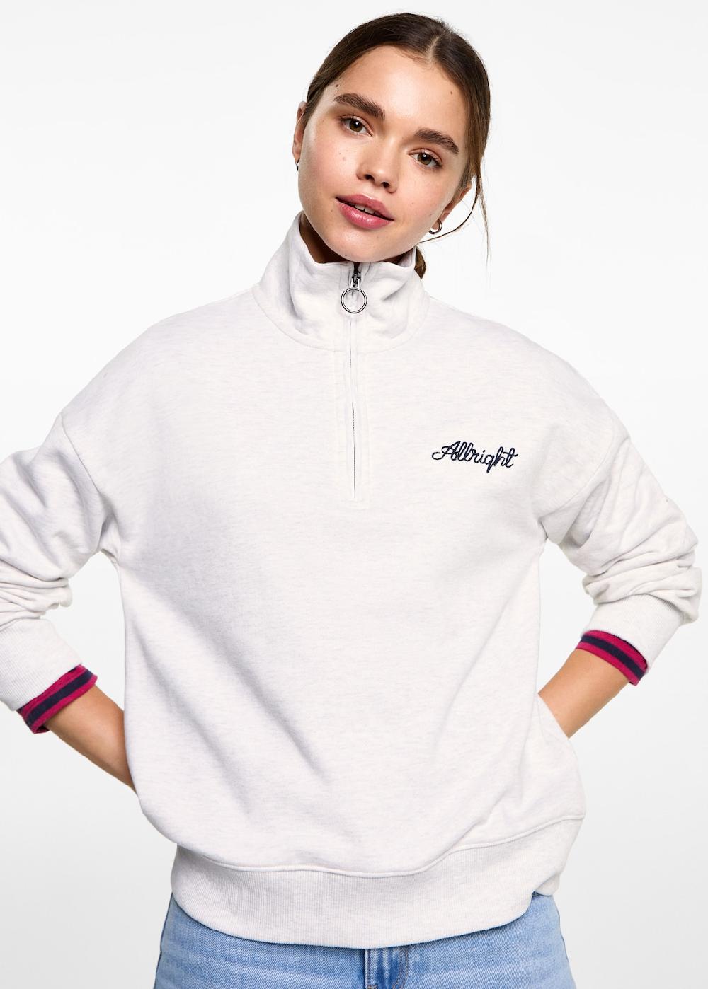 Mango Felpa rete messaggio