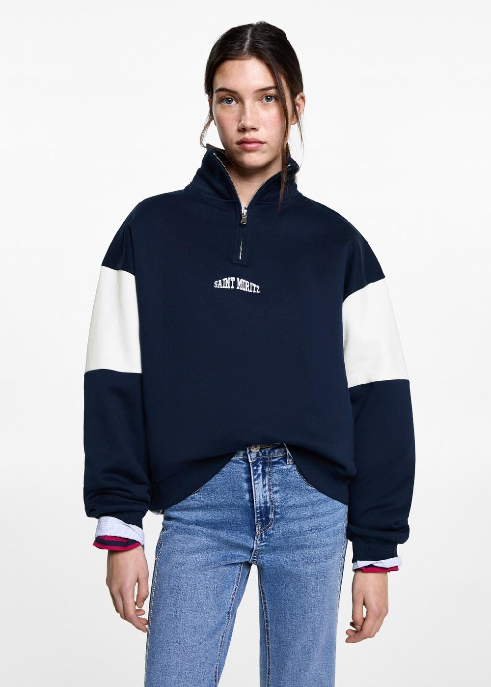 Mango Felpa rete messaggio