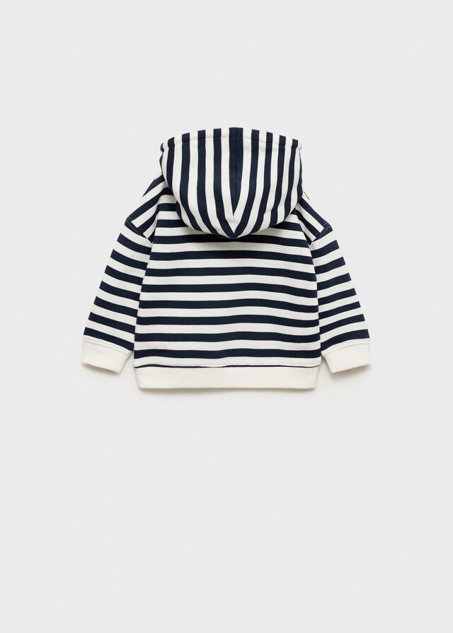 Mango Felpa Righe Cappuccio