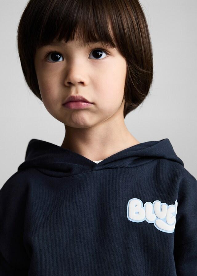 Mango Felpa Stampa Bluey