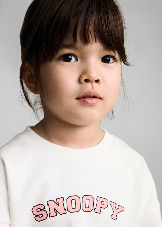 Mango Felpa Stampa Snoopy