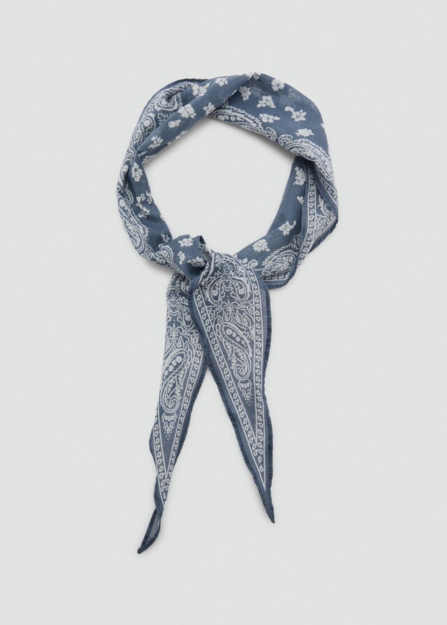 Mango Foulard Bandana Stampa
